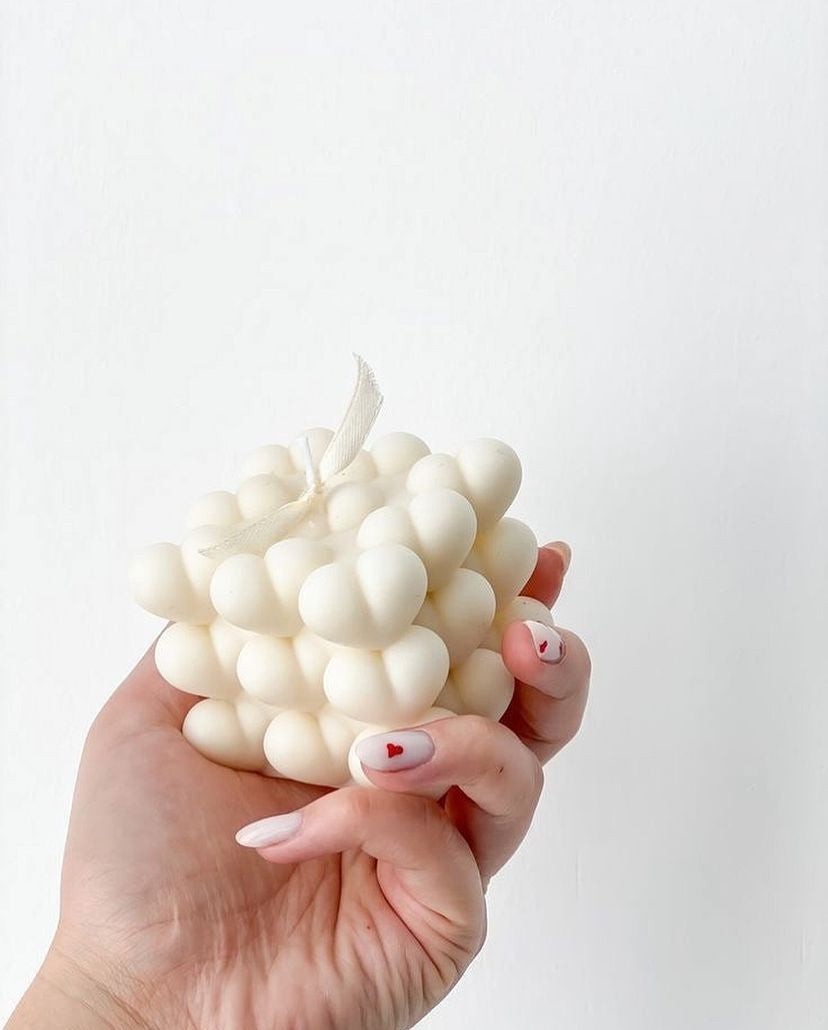 Heart Bubble Cube