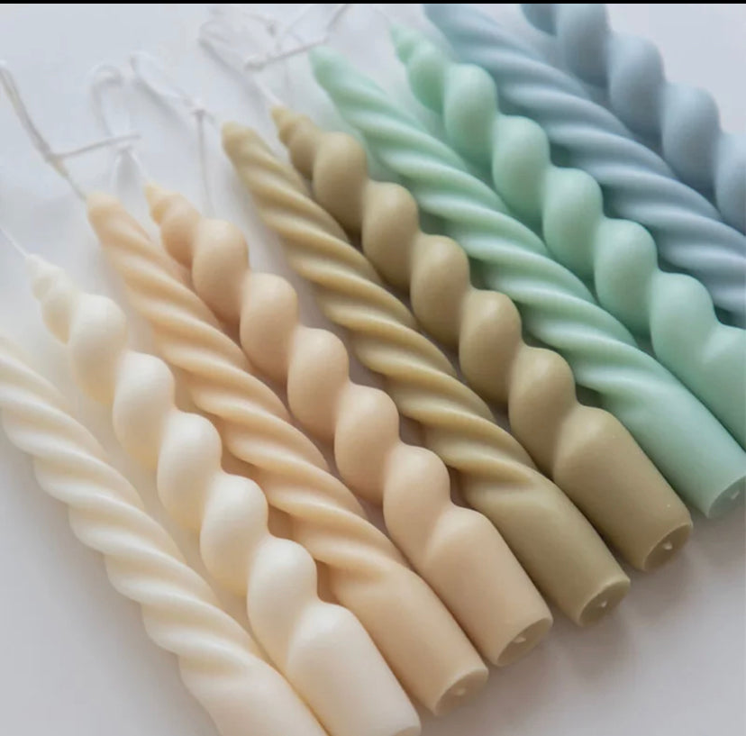 Taper Twist & Spiral Candle
