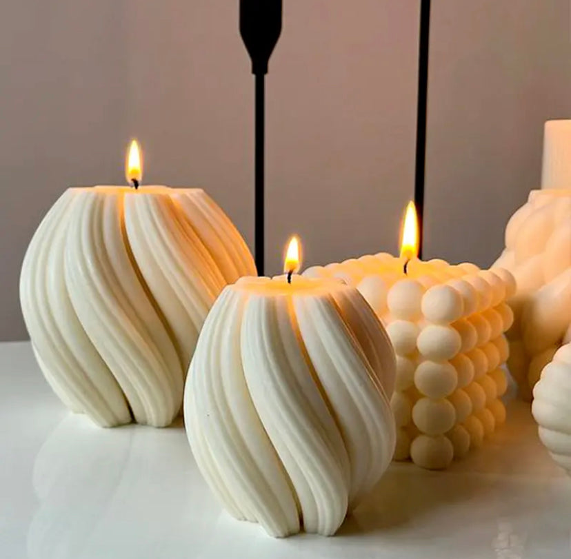 Fantasia Wavy Candle