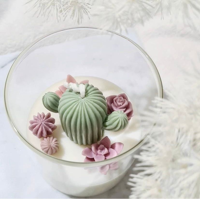 Cactus Container Candle