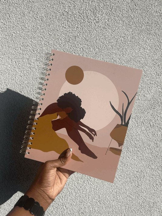 "Like the Sun" Hardcover Notebook