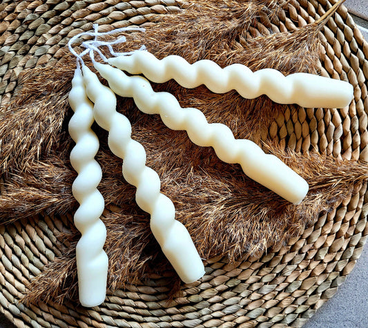 Taper Twist & Spiral Candle